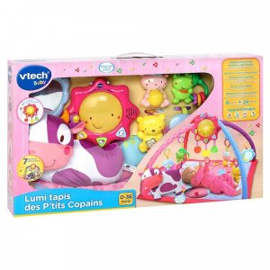 Tapis d'éveil lumi des p'tits copains rose Vtech