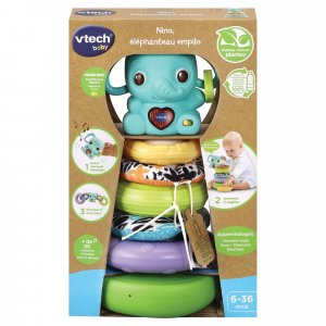 Jouet à empiler nino éléphanteau empilo 3 en 1 Vtech