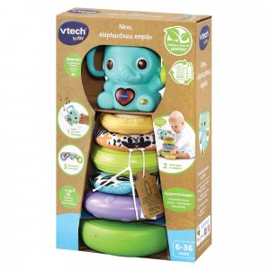 Jouet à empiler nino éléphanteau empilo 3 en 1 Vtech