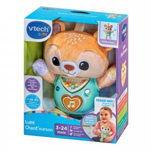 Peluche musicale lumi chant'ourson Vtech