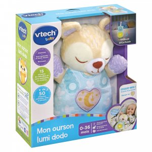 Peluche d'activité mon ourson lumi dodo Vtech