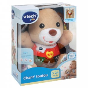 Peluche musicale chant'toutou brun Vtech