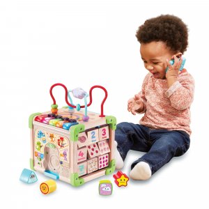 Cube interactif multiactivité nature Vtech