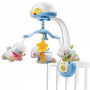 Mobile musical compte-moutons bleu Vtech