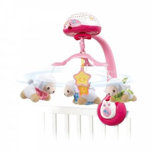 Mobile musical compte-moutons rose Vtech