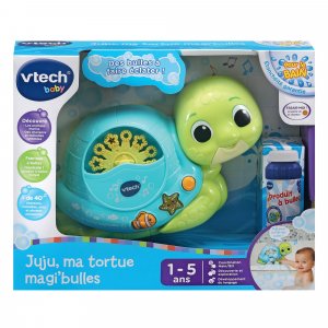 Jouet de bain juju ma tortue magi bulles Vtech