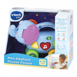 Jouet musical mon éléphant pousse pousse Vtech