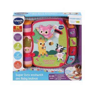 Super livre enchanté des baby loulous Vtech