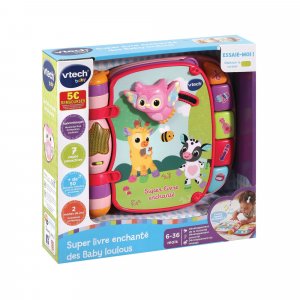 Super livre enchanté des baby loulous Vtech