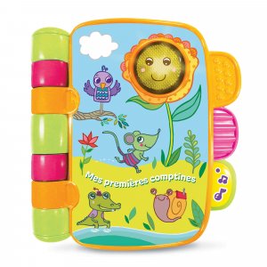 Livre musical enchanté mes premières comptines Vtech