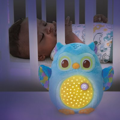Veilleuse ma lumi chouette bleu