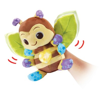 Peluche d'éveil maëlle mon abeille des découvertes