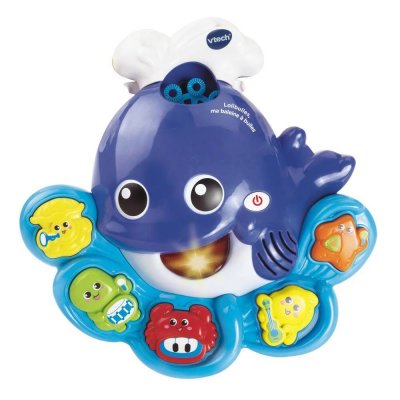 Jouet de bain lolibulles ma baleine à bulles