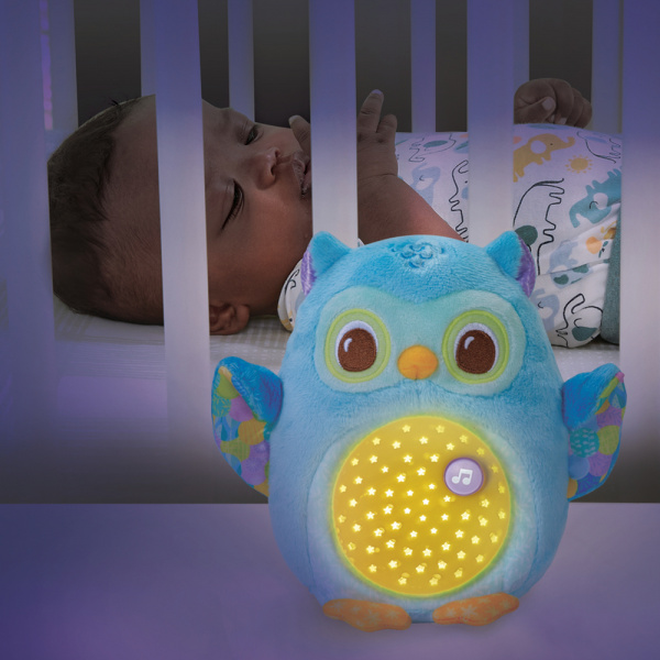 Veilleuse ma lumi chouette bleu Vtech