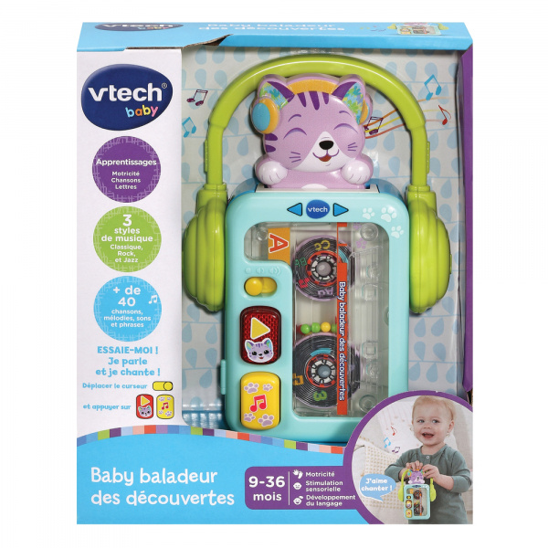 Baladeur musical des découvertes Vtech
