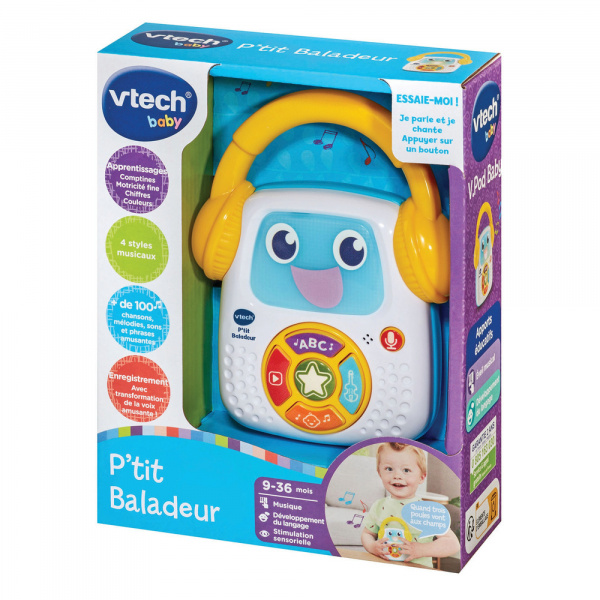 Baladeur musical p'tit baladeur Vtech