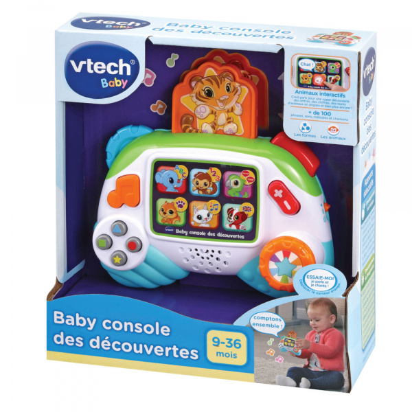 Console de jeu enfant des découvertes Vtech