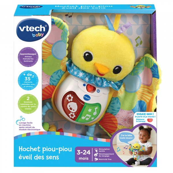 Hochet piou-piou éveil des sens Vtech