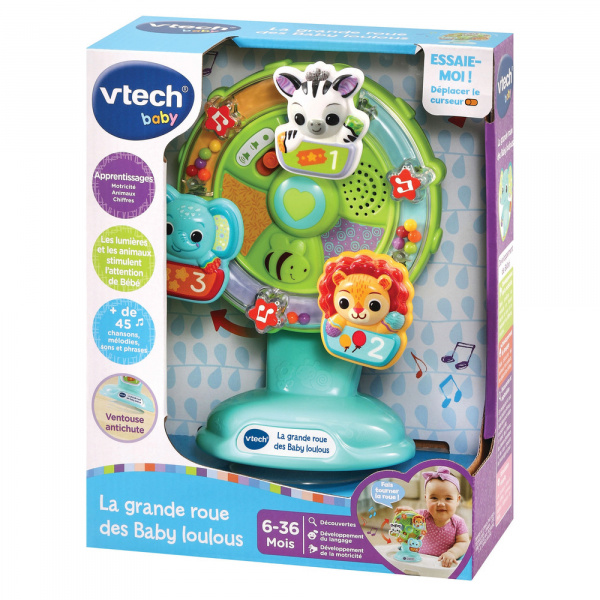 Jouet d'activité la grande roue des baby loulous Vtech
