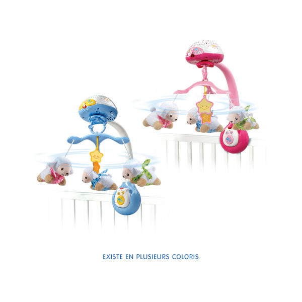 Mobile musical compte-moutons bleu Vtech