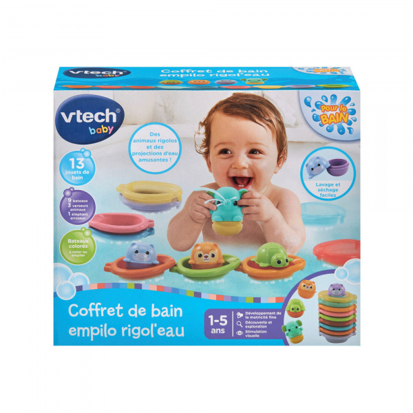 Jouet de bain empilo rigol'eau Vtech