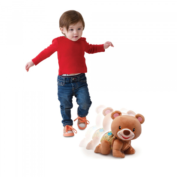 Peluche d'activité ourson, 1,2,3 suis-moi Vtech