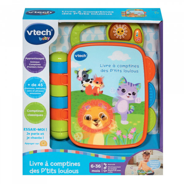 Livre musical des p'tits loulous Vtech