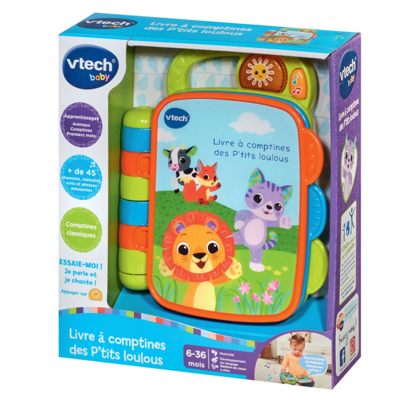 Livre musical des p'tits loulous Vtech