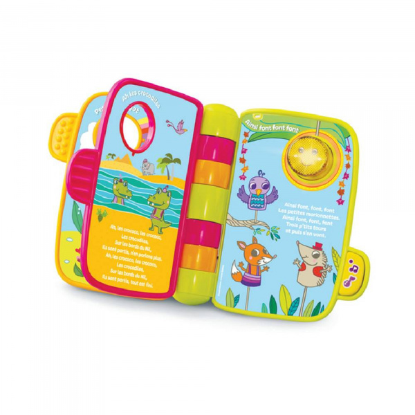 Livre musical enchanté mes premières comptines Vtech