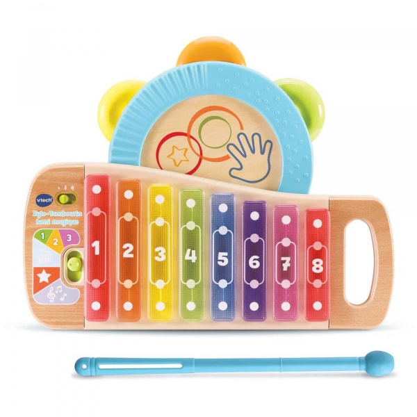 Xylophone et tambourin lumi magique Vtech