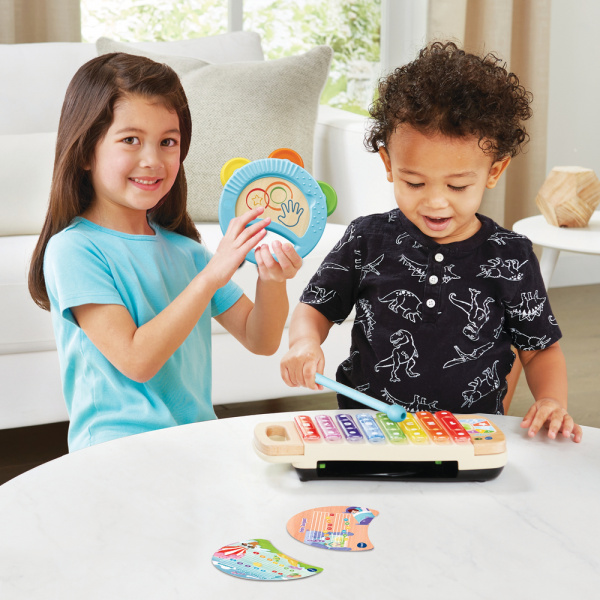 Xylophone et tambourin lumi magique Vtech