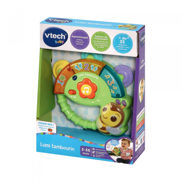 Jouet musical lumi tambourin Vtech