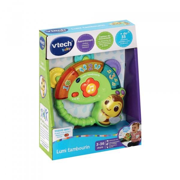 Jouet musical lumi tambourin Vtech