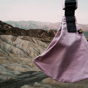 Porte-bébé enfant rose vintage Wildride