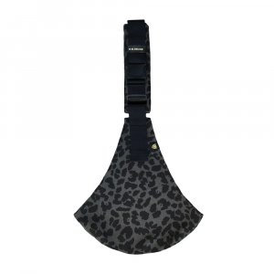 Porte-bébé enfant gris léopard Wildride