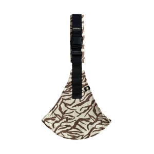 Porte-bébé enfant marron zebra Wildride