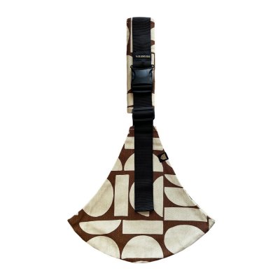 Porte-bébé enfant beige boho