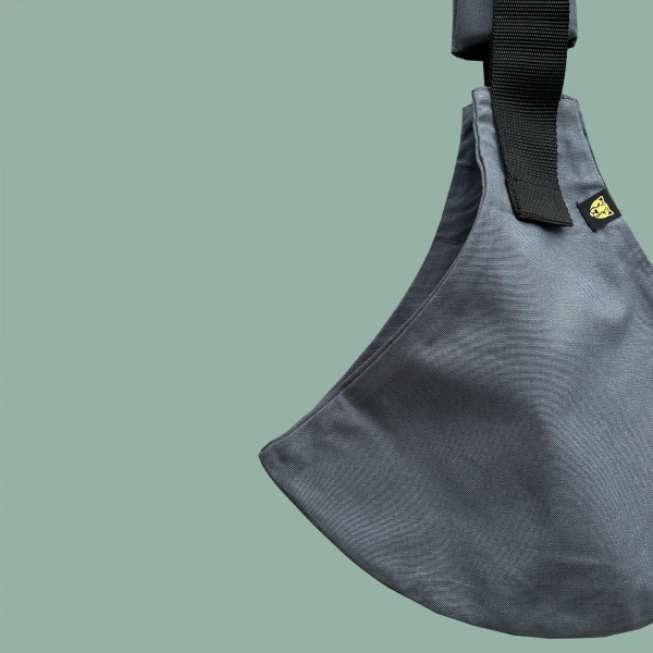 Porte-bébé enfant gris fer Wildride