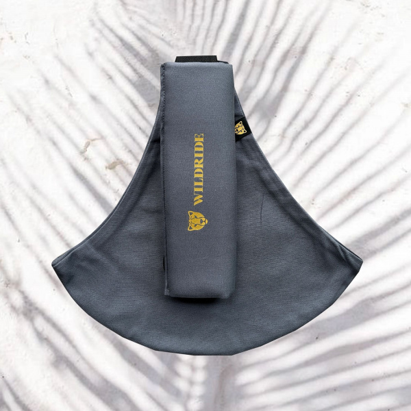 Porte-bébé enfant gris fer Wildride