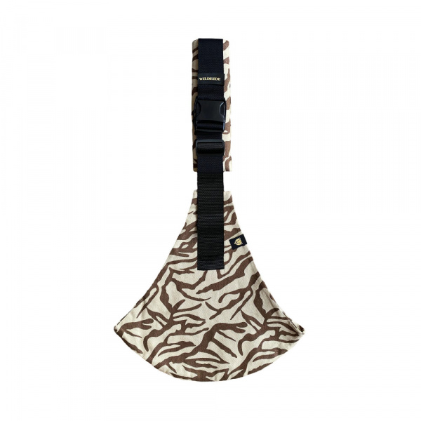 Porte-bébé enfant marron zebra Wildride