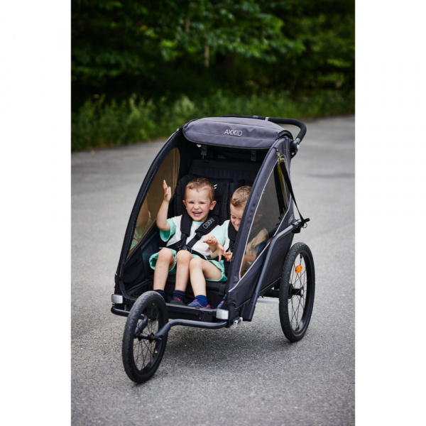 Remorque pour vélo grand tour Axkid