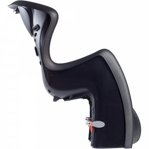 Siège arrière de vélo pour bébé noir et gris Okbaby