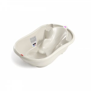 Baignoire onda blanc beige Okbaby