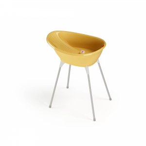 Baignoire belle avec support de baignoire yellow Okbaby