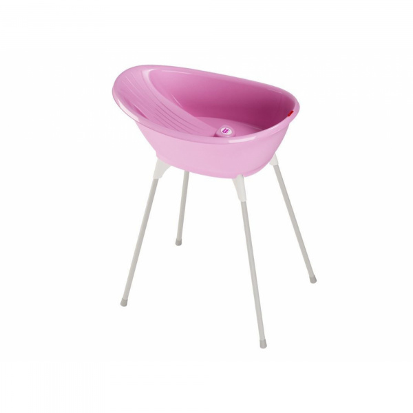 Baignoire bella avec support de baignoire pink Okbaby