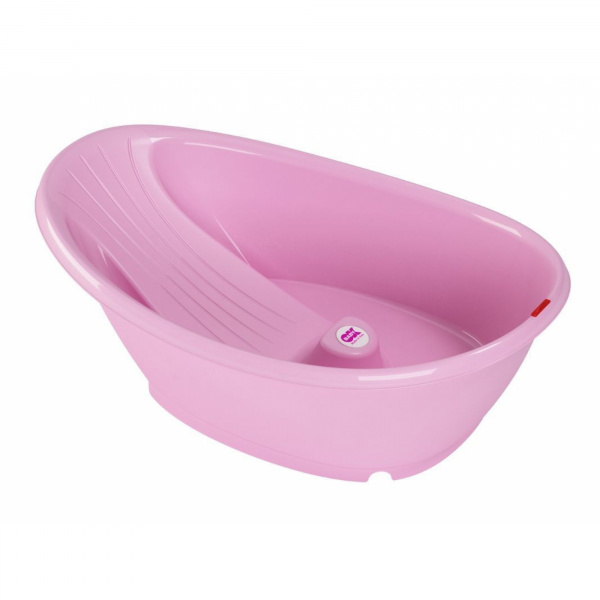 Baignoire bella avec support de baignoire pink Okbaby
