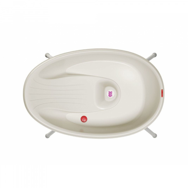Baignoire belle avec support de baignoire white Okbaby