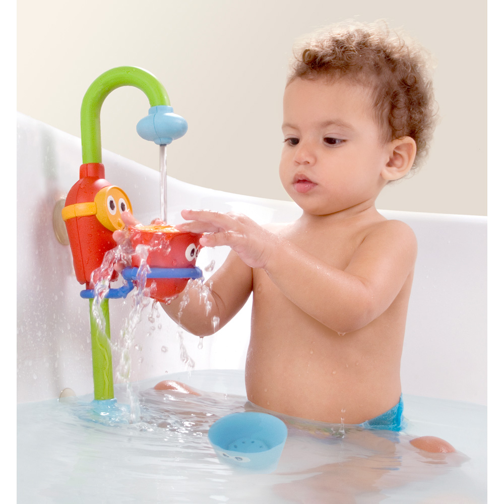 Jouets de bain bébé la douche en délire de Yookidoo sur allobébé