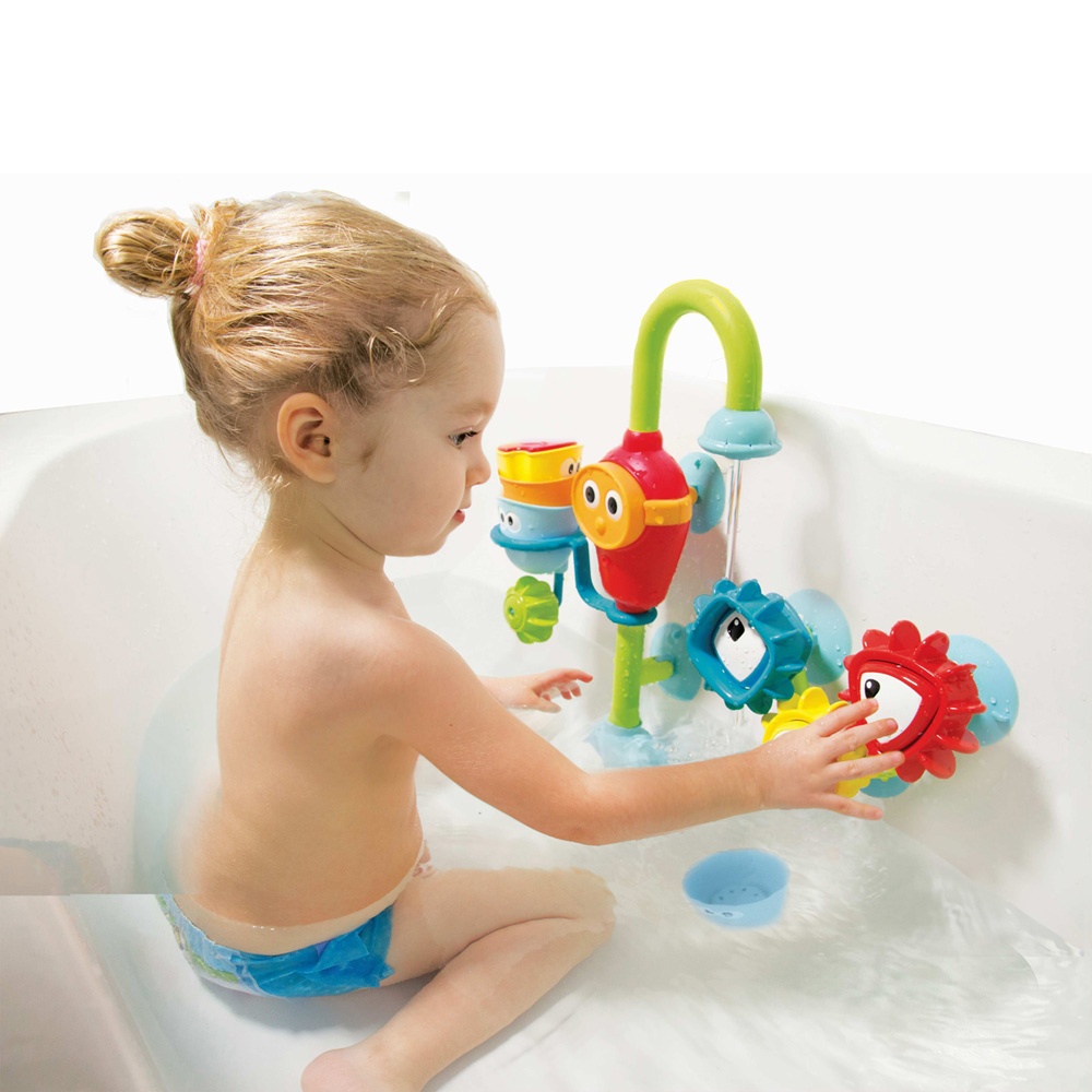 Jouet de bain bébé la douche multi-activités de Yookidoo sur allobébé