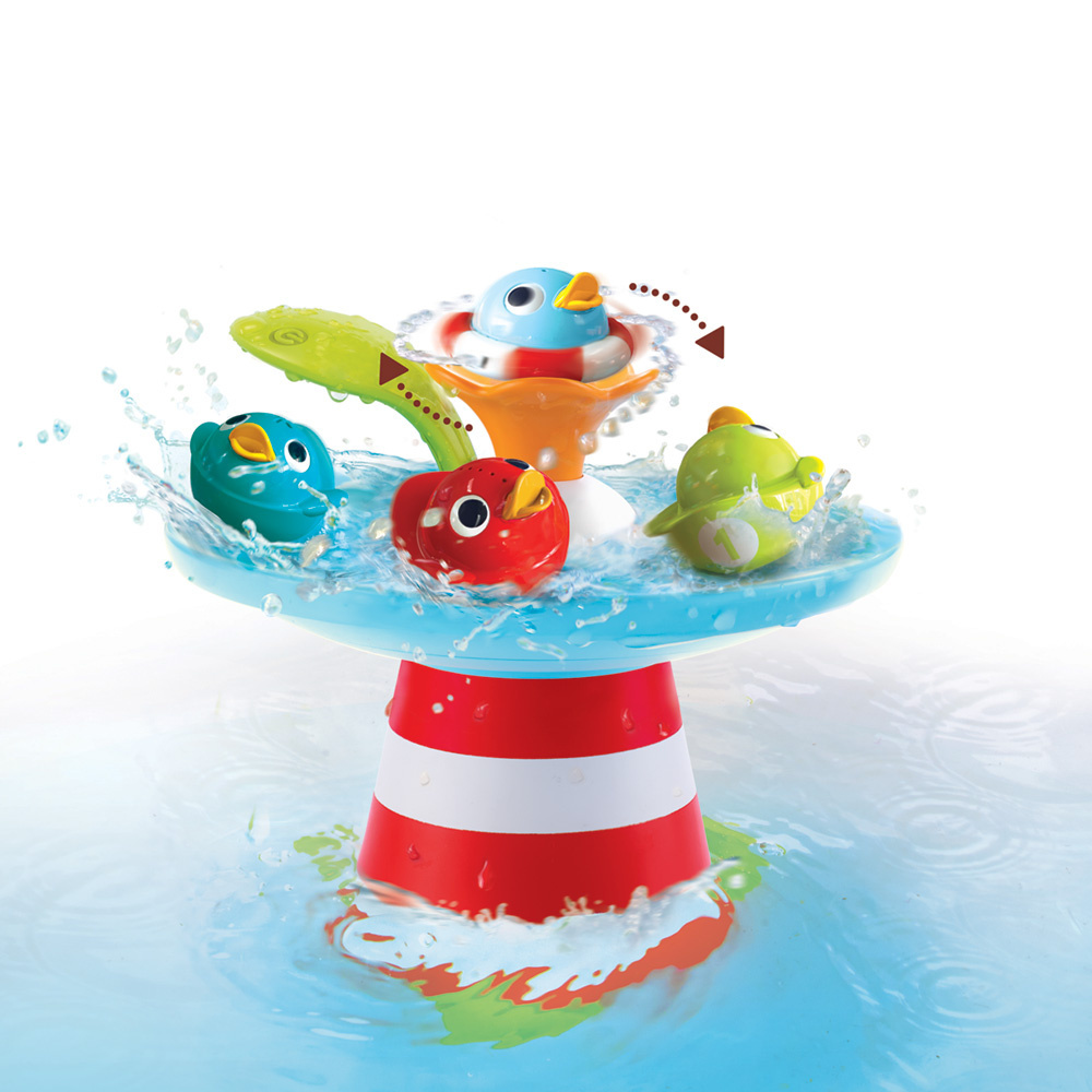 Jouets de bain bébé la fontaine magique de Yookidoo sur allobébé